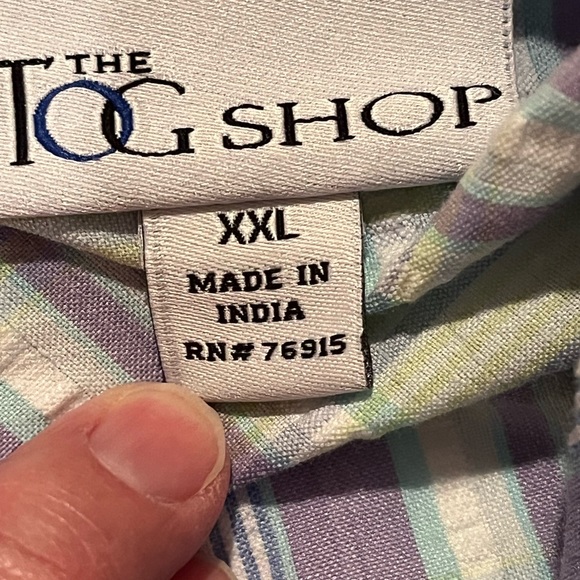 The TOG Shop button down blouse Size XXL - Picture 4 of 9